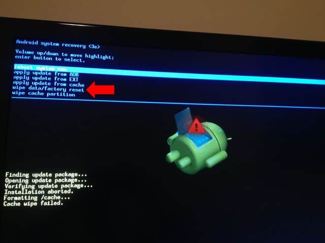 android tv box reset