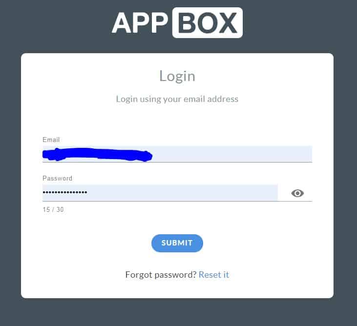 appbox login