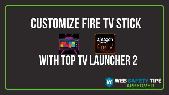 replace Fire TV launcher on Firesick