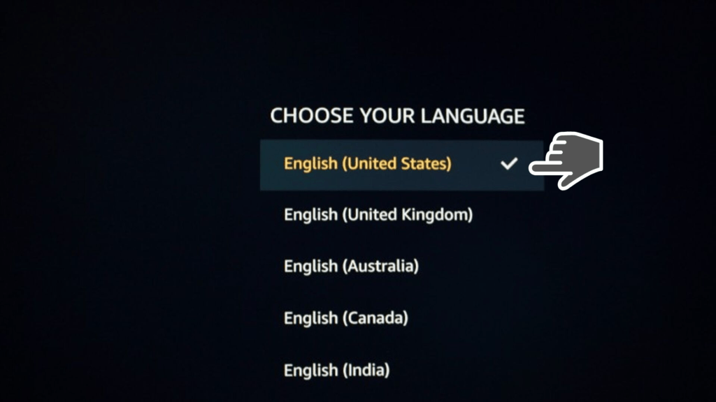 Choose your language
