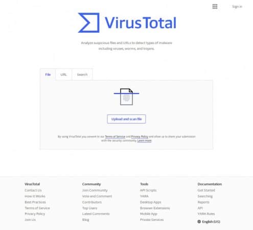 VirusTotal Features​