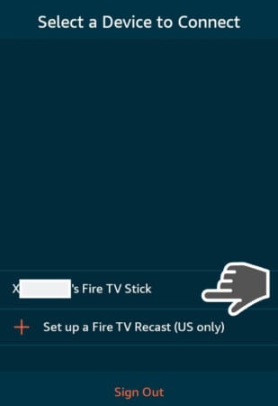 amazon fire tv app on Android