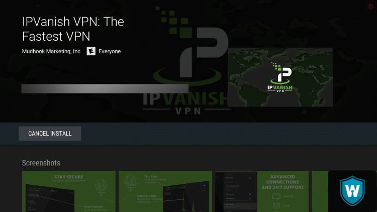 install ipvanish vpn on Android tv box